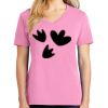 Ladies Core Cotton V Neck Tee Thumbnail