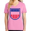 Ladies Core Cotton V Neck Tee Thumbnail