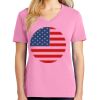 Ladies Core Cotton V Neck Tee Thumbnail