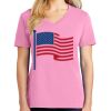 Ladies Core Cotton V Neck Tee Thumbnail