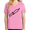 Ladies Core Cotton V Neck Tee Thumbnail