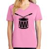 Ladies Core Cotton V Neck Tee Thumbnail