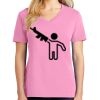 Ladies Core Cotton V Neck Tee Thumbnail