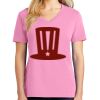 Ladies Core Cotton V Neck Tee Thumbnail