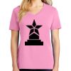 Ladies Core Cotton V Neck Tee Thumbnail