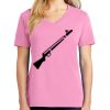 Ladies Core Cotton V Neck Tee Thumbnail