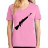 Ladies Core Cotton V Neck Tee Thumbnail