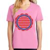 Ladies Core Cotton V Neck Tee Thumbnail