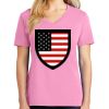 Ladies Core Cotton V Neck Tee Thumbnail