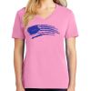 Ladies Core Cotton V Neck Tee Thumbnail