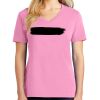 Ladies Core Cotton V Neck Tee Thumbnail