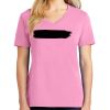 Ladies Core Cotton V Neck Tee Thumbnail