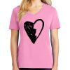 Ladies Core Cotton V Neck Tee Thumbnail
