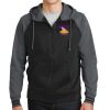 Sport Wick ® Varsity Fleece Full Zip Hooded Jacket Thumbnail